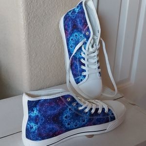 High top tennis shoes